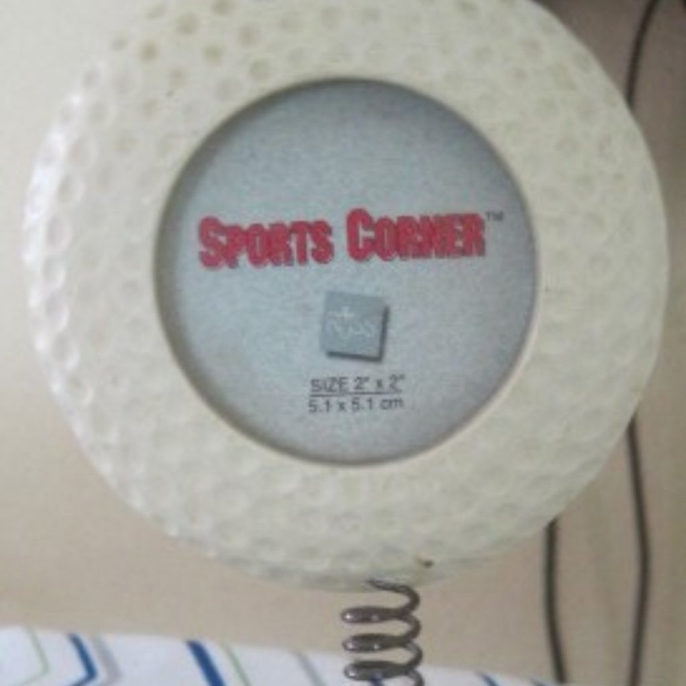 Golf Ball desktop picture frame